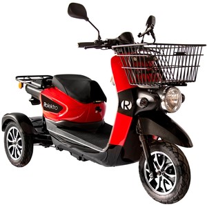 Rolektro E Carrier 25 Rot Xxl Gepacktrager Trike Elektroroller 3