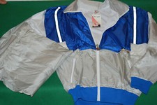 DEADSTOCK VINTAGE ELLECI FULL TRACKSUIT OLD RARE SHINY SPORT GLOSS SIZE46