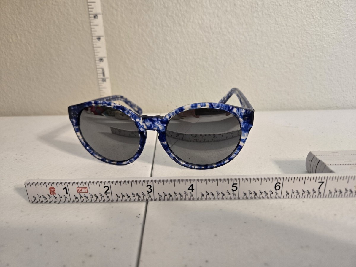 AQS By Aquaswiss Blue Tortoiseshell Sunglasses | eBay display picture 2