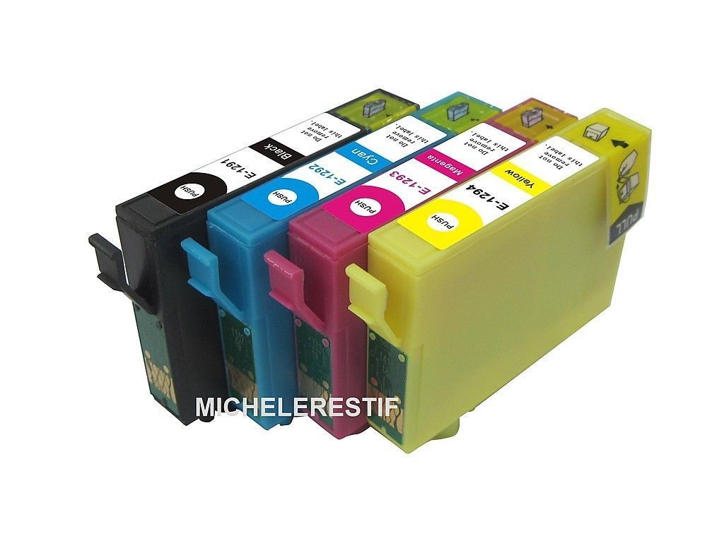 Cartouches EPSON SX130 T1281 idéales pour imprimer les devoirs à la maison