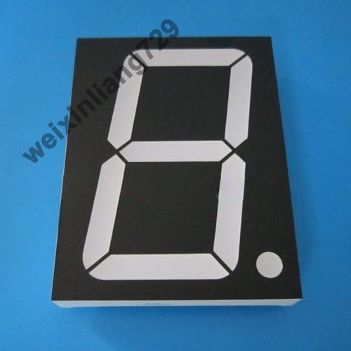 1pcs 5 inch 1 digit led display 7 seg segment Common cathode 阴 red