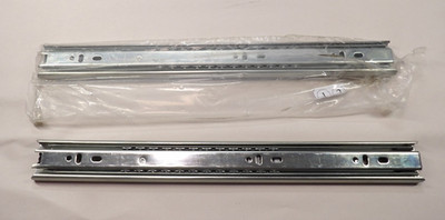1 Pair Full Extension Drawer Slides, Side Mount Ball Bearing, 28'' Heavy Duty