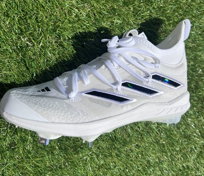 ID1667 Men's 8 adidas Adizero Afterburner 9 NWV 'White Black