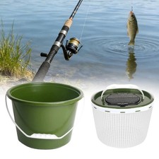 Cubo de pesca barril de almacenamiento premium portátil fácil de usar durabilidad