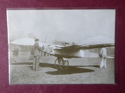 AK GESCHICHTE LUFTFAHRT POSTKARTE FLUGZEUG BAGATELLE BLERIOT V ENTE