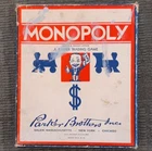 Vintage Monopoly Parker Brothers Trading Game Collectible Game 1935 No Board