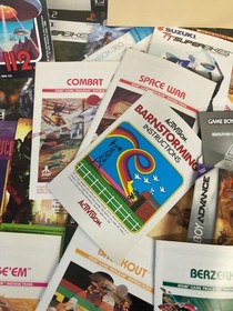 HUGE LOT of 100+ Video Game Manuals  SEGA CD NES SNES GAMECUBE SONIC SUPER MARIO