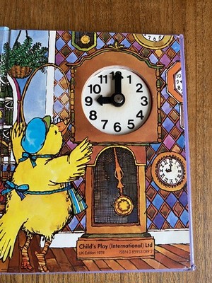 Mr Cuckoo's Clock Shop Child's Play Action Books Hardback with Card Pages