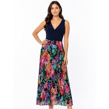 Xscape. Sleeveless Floral Maxi Dress