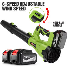 Leaf Blower Featuring 2.0 Or 4.0Ah Batteries, with Airflow Options of 80CFM/120M