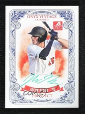 2021 Onyx Vintage Extended Green Ink Auto /50 Jacob Berry #EAJB Auto 0b3