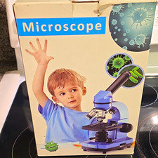 EMARTH Kids Beginner Microscope 40X-1000X LED Light 45  Monocular