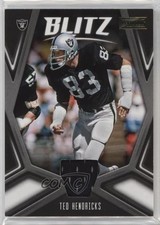 2019 Panini Playbook BLITZ Memorabilia Ted Hendricks #25 HOF 6r6