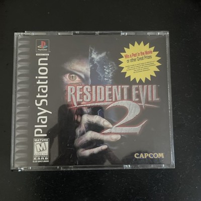 Resident Evil 2 Sony PlayStation 1 PS1 1998 With Registration Card