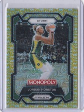 2024 Panini Monopoly Gold Prizm Jordan Horston #64 Seattle Storm 447/500 WNBA