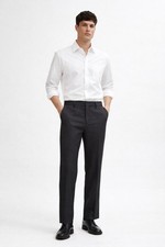 Everlane Performance Wool Blend Trouser Tailored Dark Gray 32 x 30 NWT