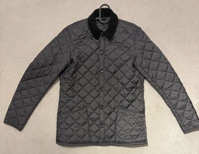 Barbour Steppjacke Gr. L Herren Schwarz
