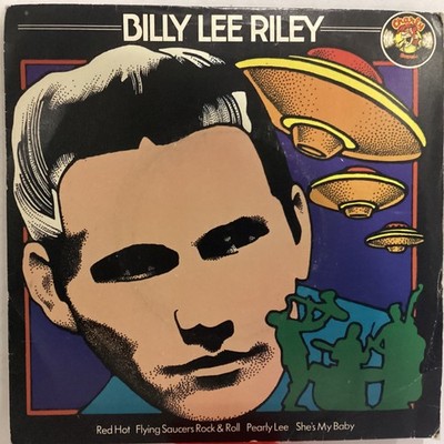 BILLY LEE RILEY 7  SINGLE  RED HOT' (CHARLY)