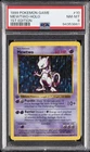 1999 POKEMON BASE SET 1ST EDITION #10 MEWTWO-HOLO PSA 8