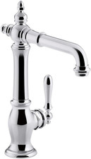 Victorian Polished Chrome Bar Sink Faucet - K-99267-CP