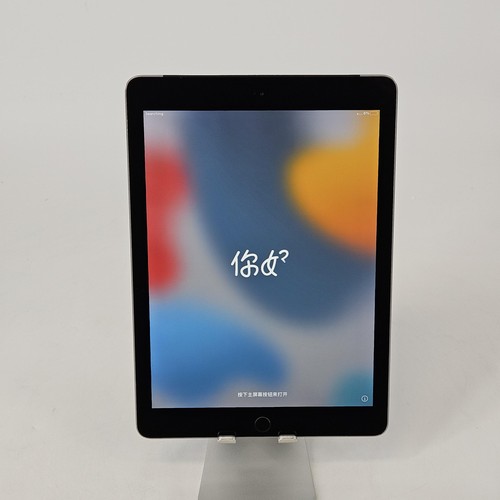 Apple iPad 6 Space Gray 32GB Unlocked - Good w/ Bad Biometric Sensors