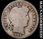 1909-O Barber Dime- Scarce Better Date No Reserve #i2389