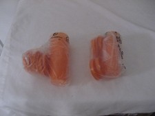 TUPPERWARE SET OF 6 MIDGETS ORANGE W/MATCHING SEALS MIP FREE SHIP