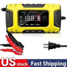 12v24v Smart Car Battery Charger 10a Maintainer Trickle Charger Desulfator 12v24v Smart Car Battery Charger 10a Maintainer Trickle Charger Desulfator