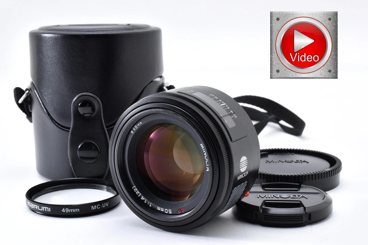 Minolta A-mount 50mm Focal Camera Lenses for sale | eBay