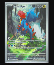 The Pokémon Company Druddigon 151/086 Sv: White Flare IR Holo English