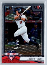 2019 Panini Stars & Stripes USA Baseball #13 Andrew Vaughn Base Longevity