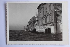 St Laurent les Maeau Ain France Floods 1955 Photo Card (39914)