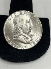 1963 50C Franklin Half Dollar
