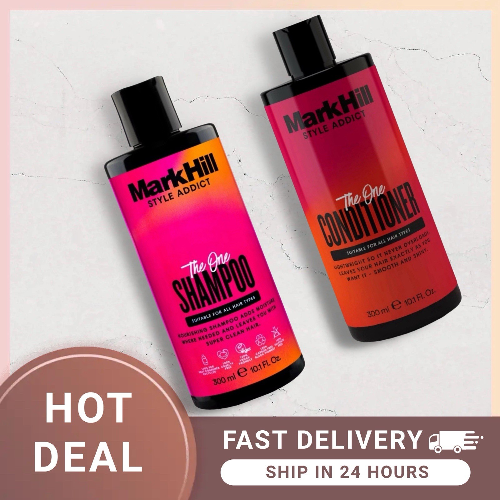 Mark Hill Style Addict The One Hair Shampoo and Conditioner 300ml  Each