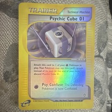 Psychic Cube 01 132/147 Aquapolis Reverse Holo E Reader Pokémon TCG 2002 LP on eBay