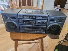 Panasonic RX-EX1 CD/Radio/Cassette Boombox for sale online | eBay