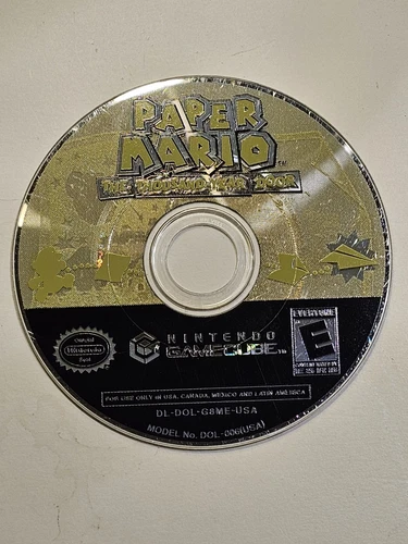 Paper Mario: The Thousand-Year Door (Nintendo, 2004) Authentic - Tested  🔥