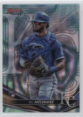 2022 Bowman's Best Aqua Lava Refractor 35/199 MJ Melendez #17 Rookie RC 0mo0