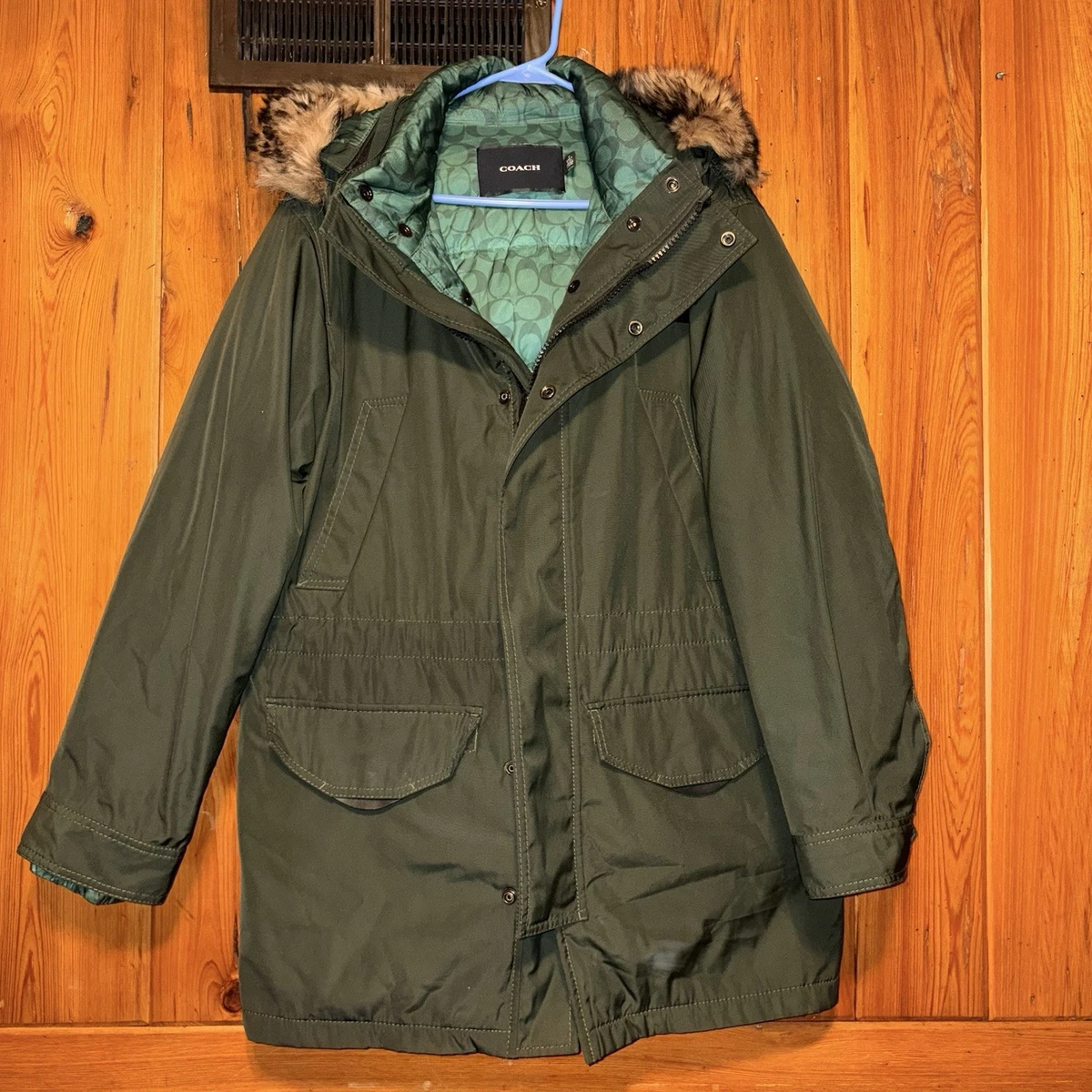 Coach Regular Size Coats, Jackets & Vests Polyester Outer Shell