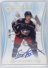 2023 Upper Deck Ultimate Collection Rookies 179/299 Samuel Knazko #138 Auto f6d