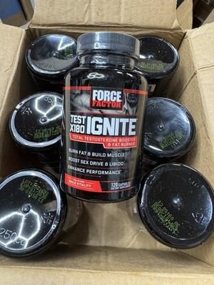 Force Factor Test X180 Ignite Total Testosterone Booster 120 Capsules - exp 2030