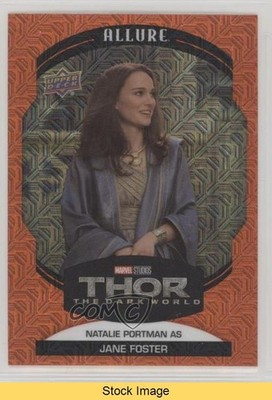 2022 Upper Deck Marvel Allure Sunrise Natalie Portman as Jane Foster READ 1hq