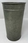 Metal 8” X 4.5” Vase Plants Flowers