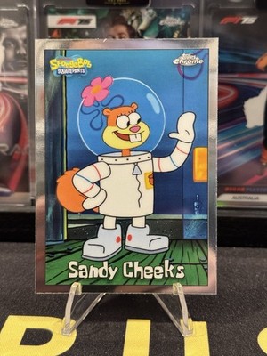 2025 Topps Chrome Spongebob | Sandy Cheeks | Base