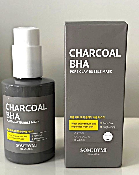 SOME BY MI Charcoal BHA Pore Clay Bubble Mask – 4.23oz K Care NIB $17-$40 Retail