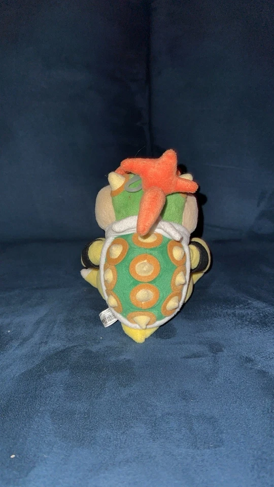 Super Mario Bowser Jr Pelúcia Sanei *Raro* - Imagem 2 de 3