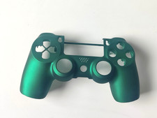 Soft Touch Green Front Face Shell For PS4 Controller - New - For current gen