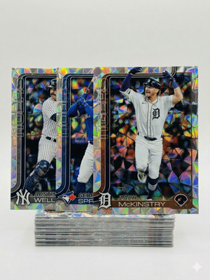 2025 Topps Series 1 2 Silver Diamante Foil Pick Your Player RC Stars Parallel