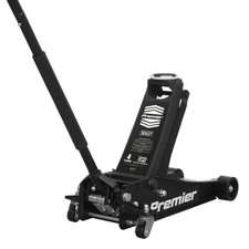 Sealey 4040AB  Premier Low Profile Trolley Jack with Rocket Lift 4 Tonne - Black