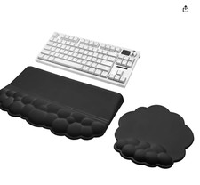Computer Keyboard Stand with Wrist Rest, Ergonomic Tilted Keyboard Holder